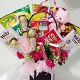 Chocolate Bouquet - Chocolates and Snacks