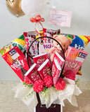 Chocolate Bouquet - Chocolates and Snacks