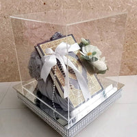 Hantaran - Mirror-based Acrylic Box (for rent)