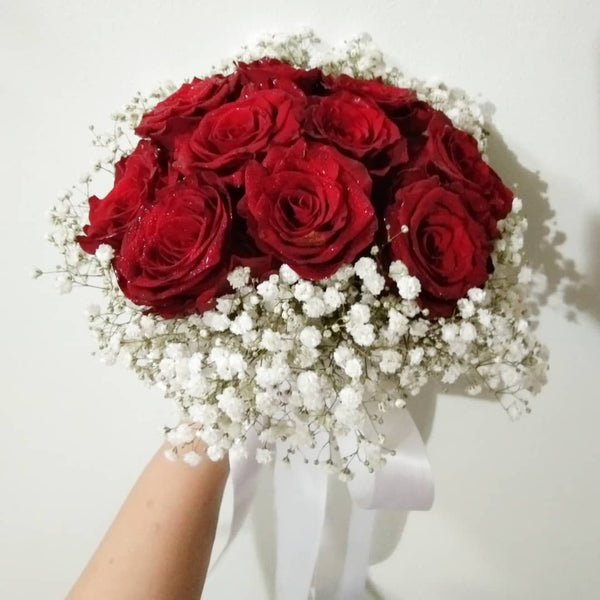 Bridal Bouquet - Pure Fresh Roses