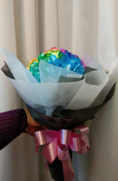 Hand Bouquet - Rainbow Hydrangea