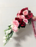 Bridal Bouquet - Cascading Roses