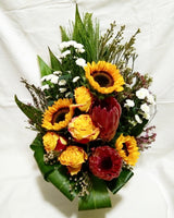 Flower arrangement - Sunflower Tropical