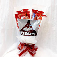 Chocolate Bouquet - Kit Kat Kisses Set