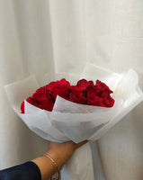 Hand Bouquet - 27-pc Fresh Roses