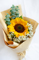 Hand Bouquet - Unique Sunflower