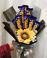 Chocolate Bouquet - Twirl with Sunflower